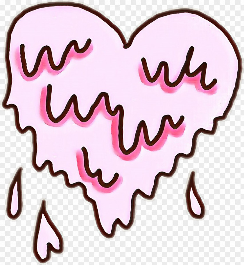 Love Heart Pink Text Clip Art Line PNG