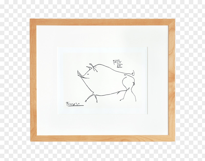 Pablo Picasso Paper Drawing Pig Art /m/02csf PNG