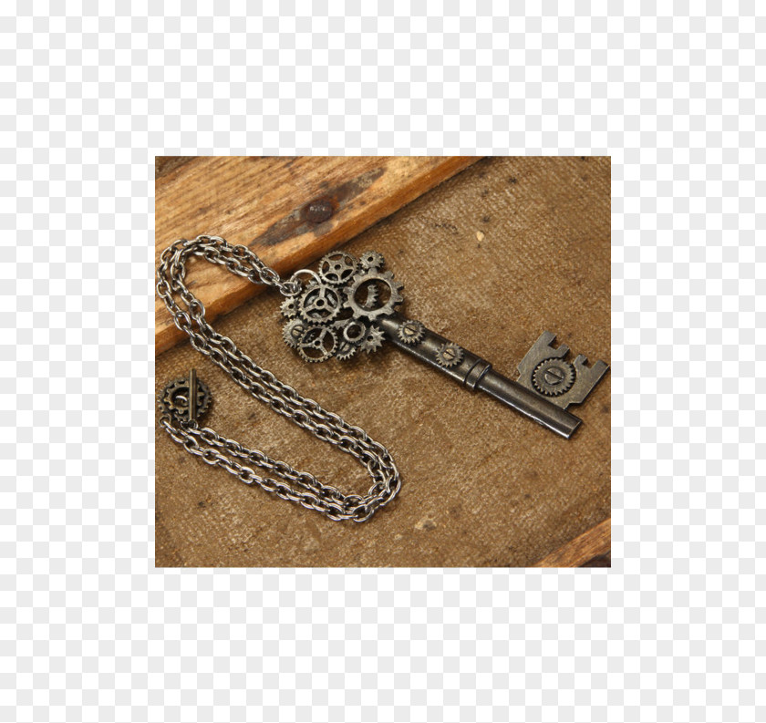 Steampunk Necklace Chain Choker Gear Clothing PNG