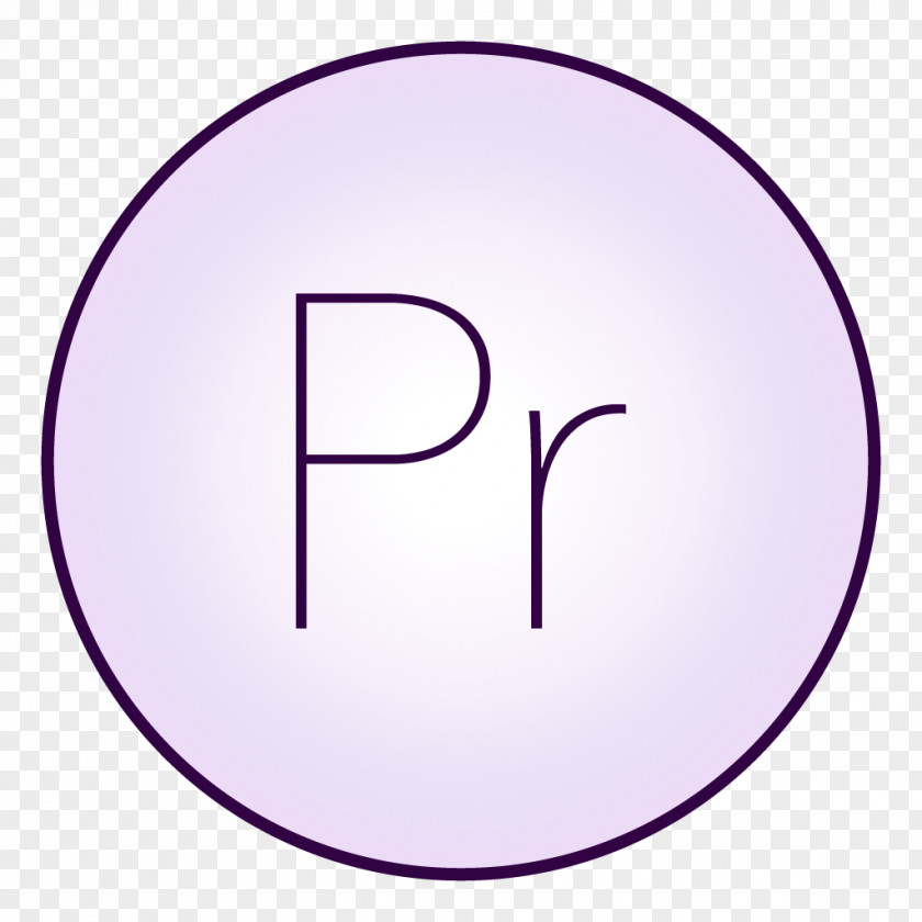 Adobe Purple Violet Circle Symbol PNG