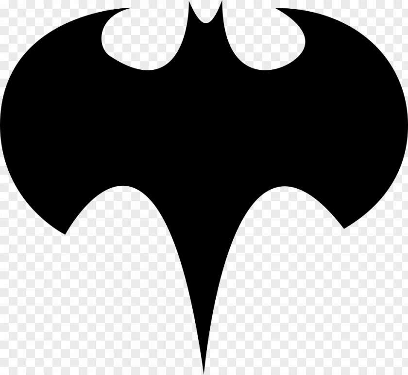 Batman Silhouette Logo Clip Art PNG