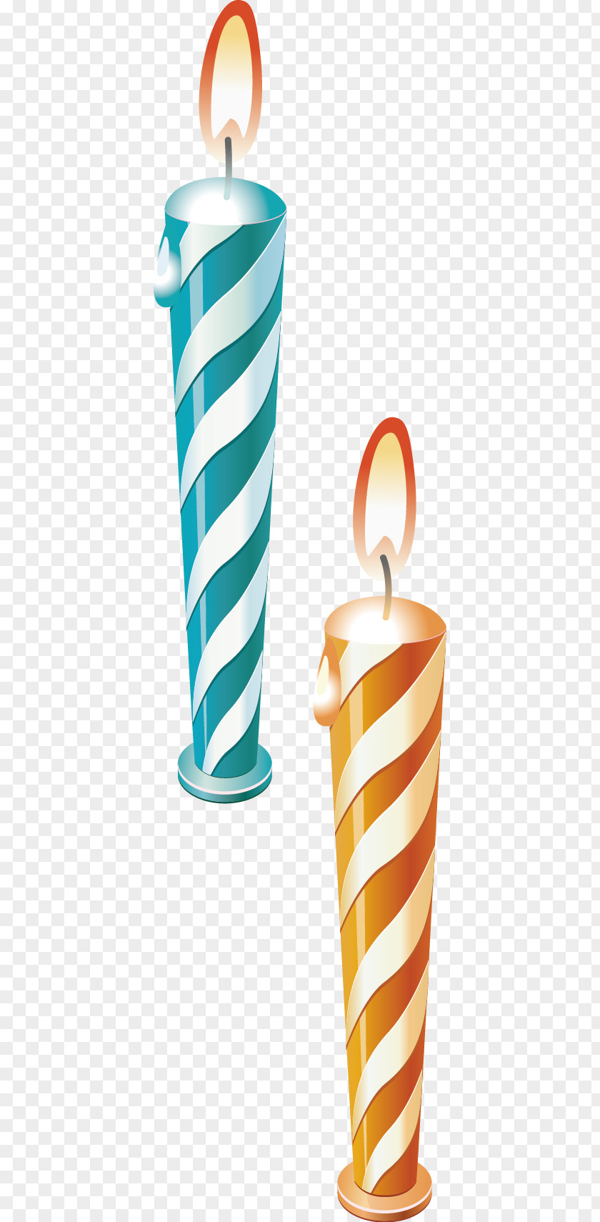 Candle Decoration Design Vector Torte Birthday Clip Art PNG