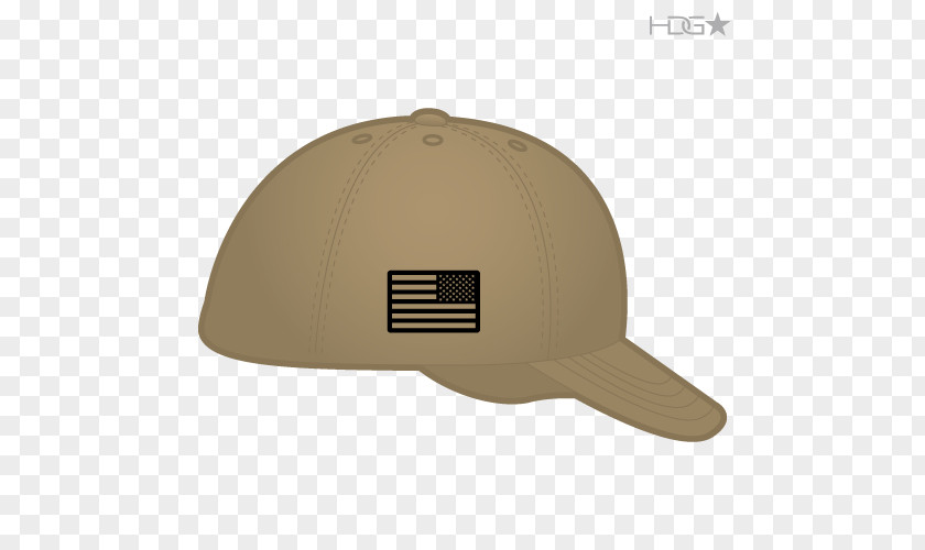 Police Flag Baseball Cap PNG