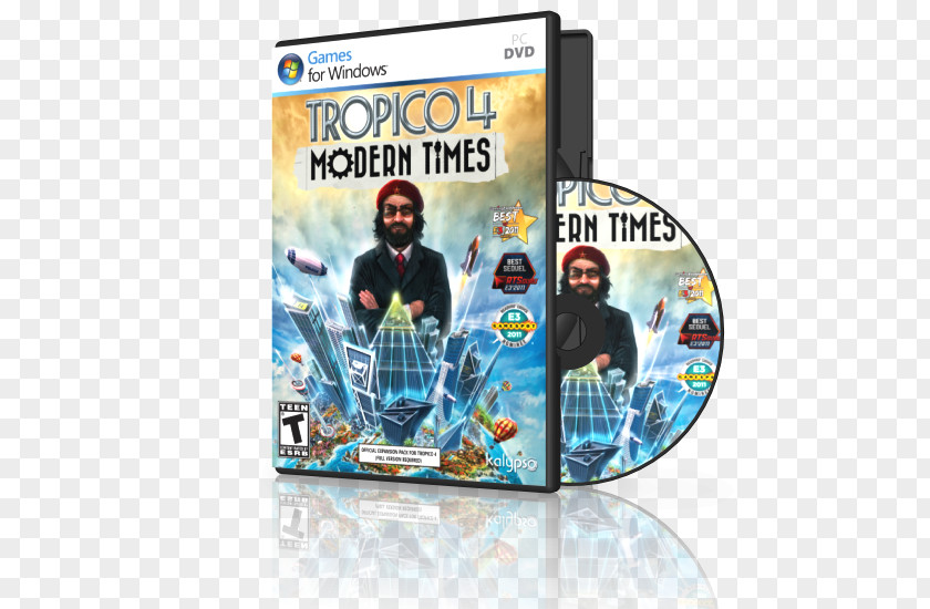 Rmf Fm Tropico 4 3 Xbox 360 Video Game PNG