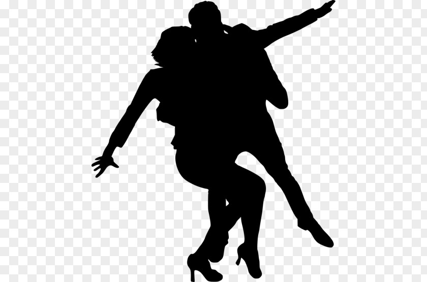 Silhouette Dance Clip Art PNG