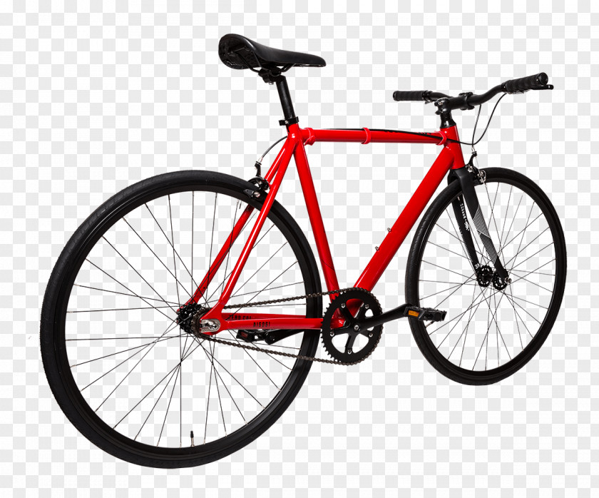 Drag Bike Fixed-gear Bicycle Single-speed 6KU Track Fixed Gear Fixie PNG