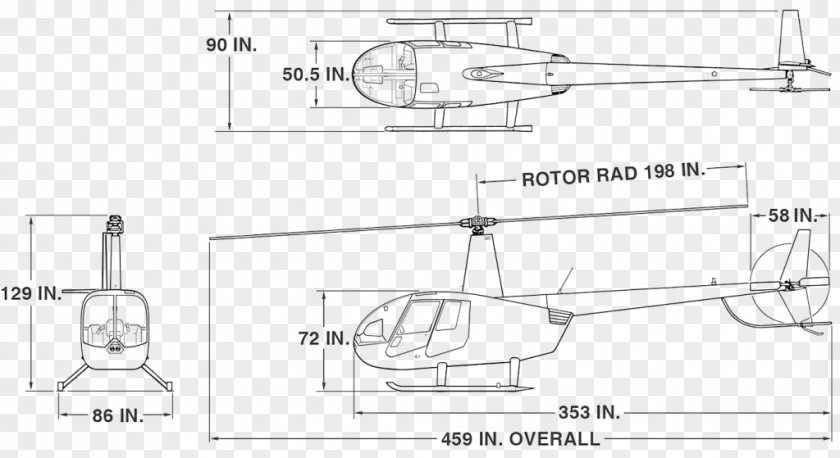 Helicopter Robinson R44 R66 Car R22 PNG