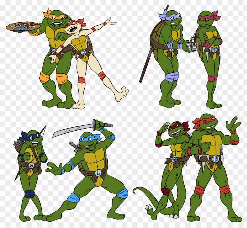 Ninja Turtles Raphael Michelangelo Venus Teenage Mutant Drawing PNG