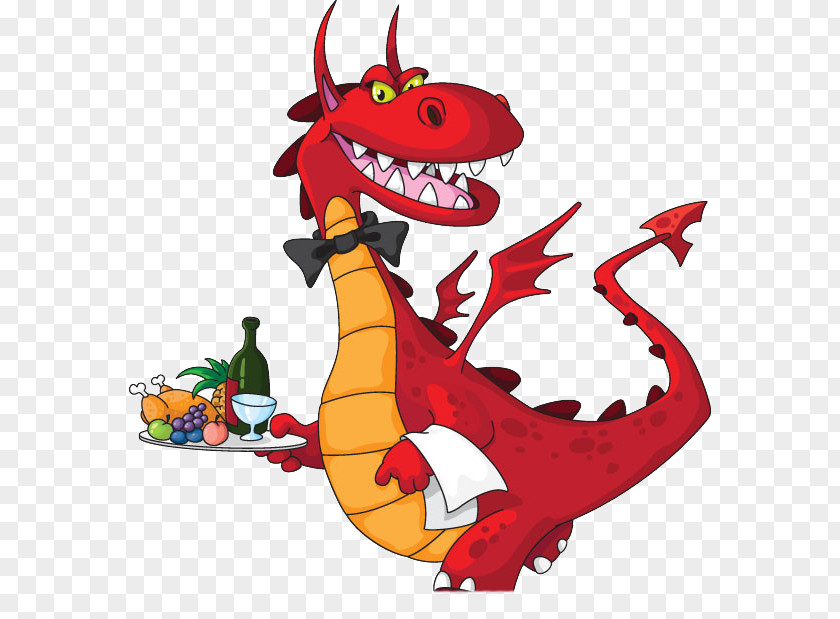 Red Dragons Cartoon Royalty-free Clip Art PNG