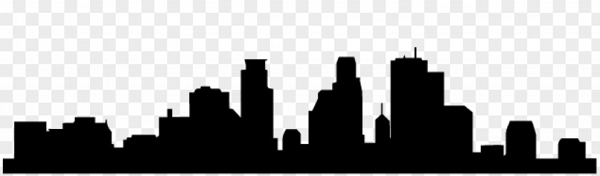 Scape Vector Minneapolis Skyline Silhouette PNG