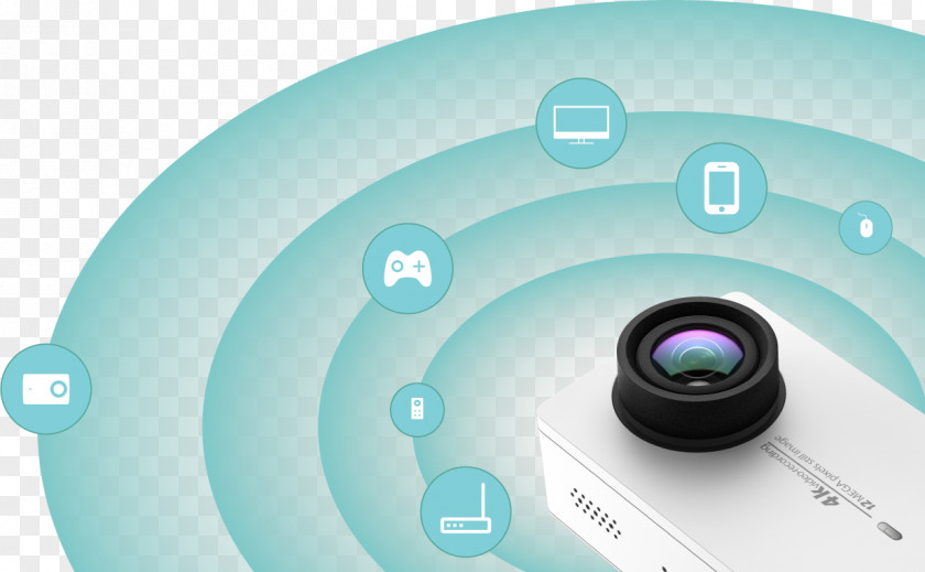 Action Cam Camera Lens 4K Resolution Video Cameras PNG