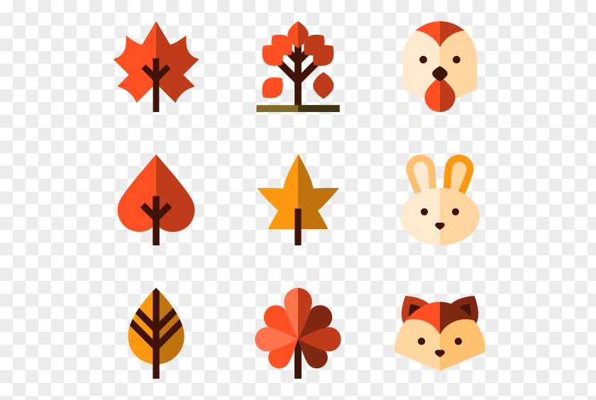 Autumn Icon Design Clip Art PNG