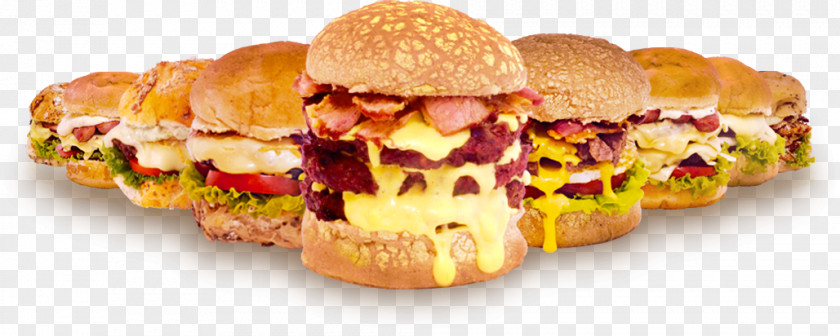 Breakfast Slider Cheeseburger Sandwich Hamburger Fast Food PNG