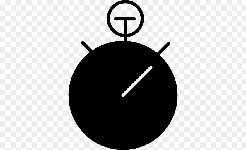 Clock Silhouette PNG