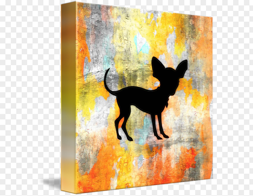 Paint Wash Long-haired Chihuahua Chihuahuas Are The Best! Art Painting PNG