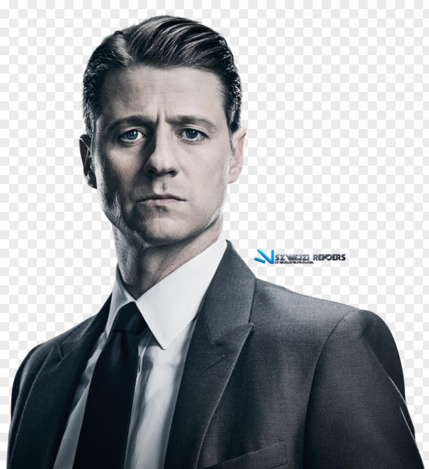 Penguin Ben McKenzie Commissioner Gordon Gotham James PNG