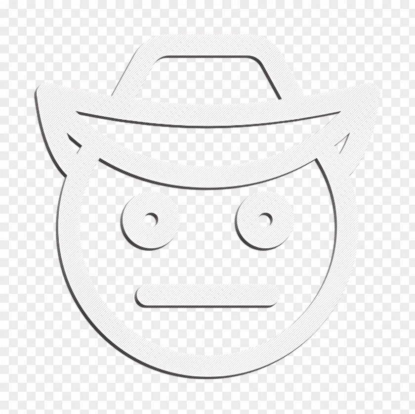 Smiley And People Icon Cowboy Emoji PNG