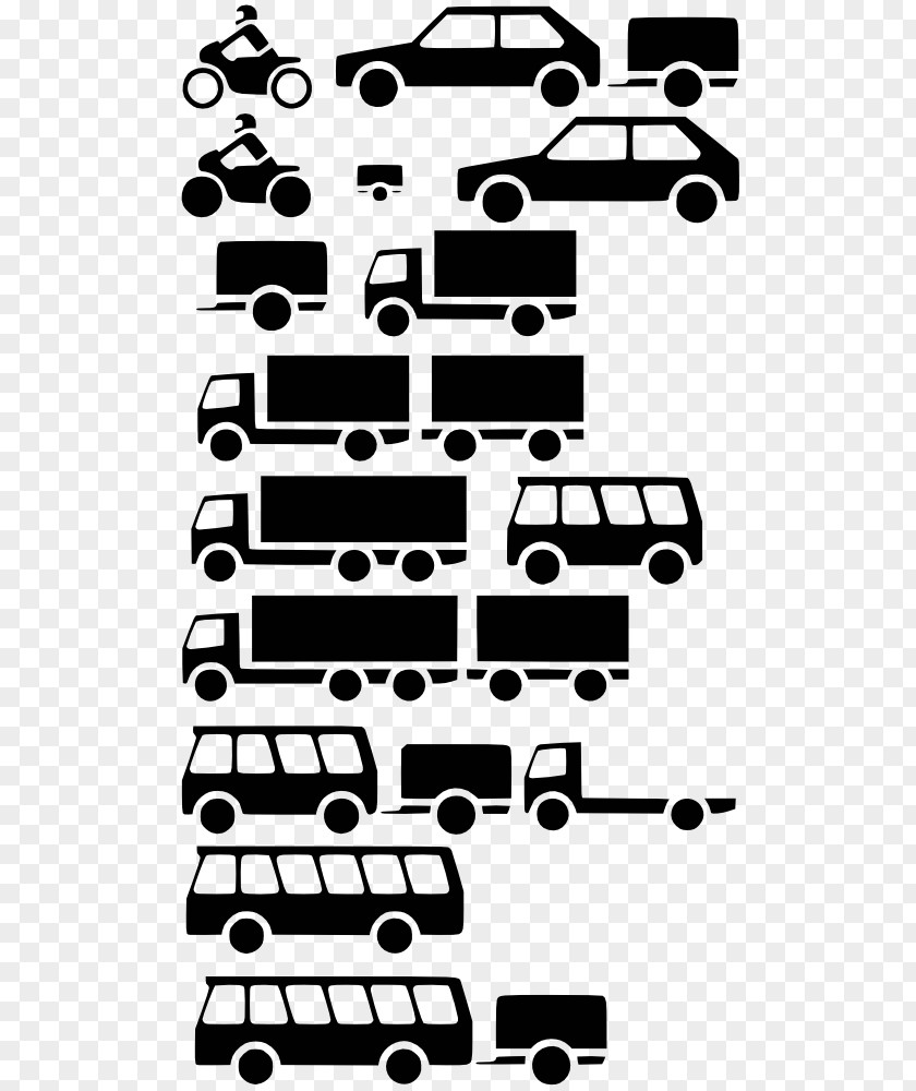 Truck Silhouette Car Vehicle PNG