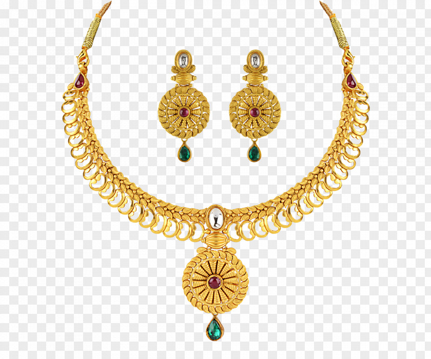 Jewelery Earring Jewellery Necklace Gold Jewelry Design PNG