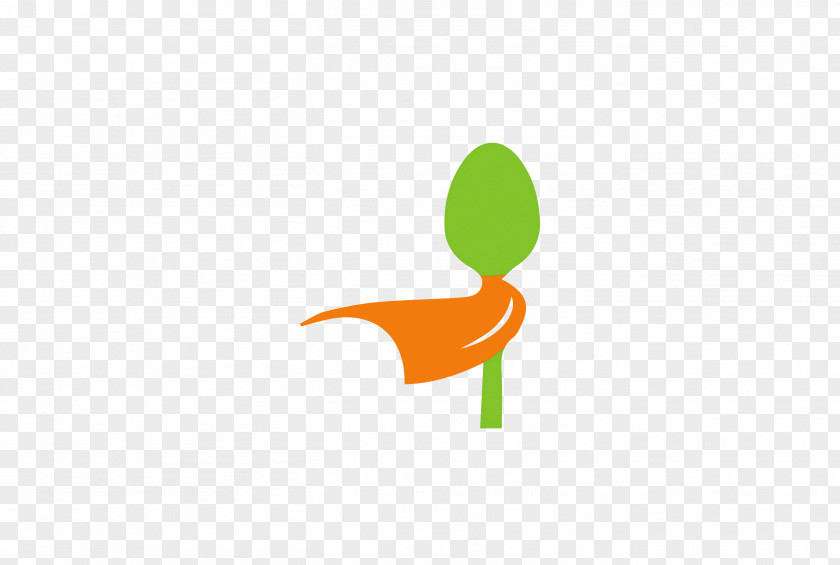 Leaf Logo Green Meter Line PNG