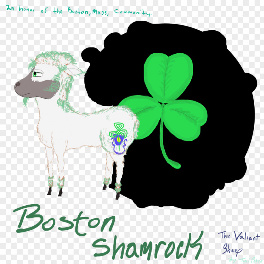 Boston Celtics Clover Sheep Cattle Horse Flowering Plant Mammal PNG