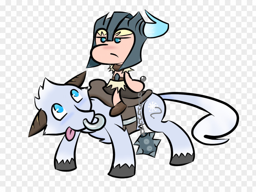 Cat Pony League Of Legends Sejuani Art PNG