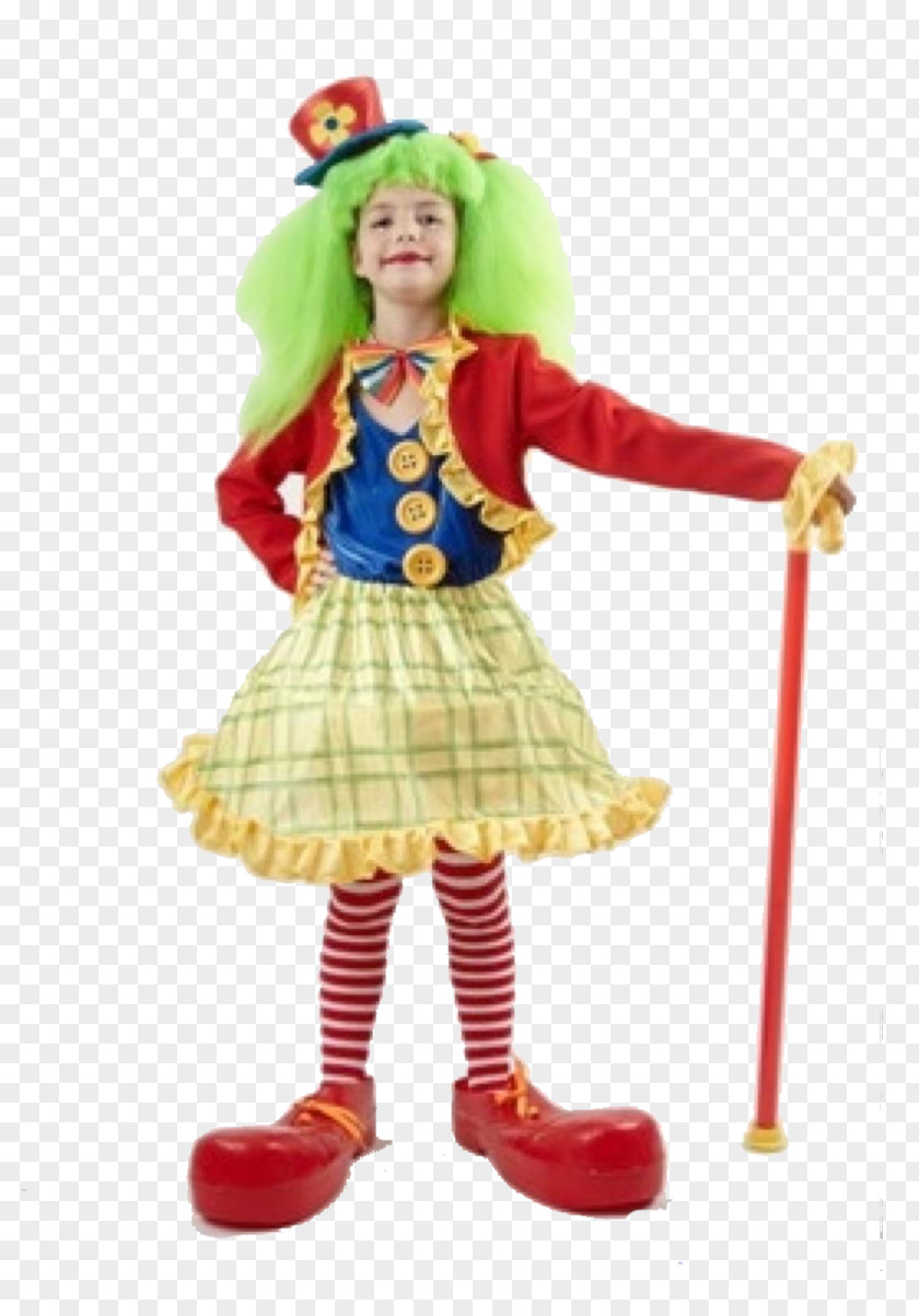 Clown Costume Disguise Child Circus PNG