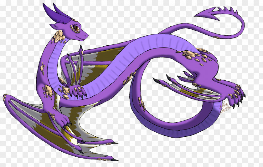 Dragon Purple Violet PNG