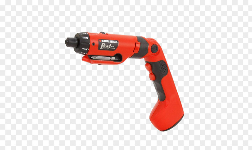 Electric Screw Driver Black & Decker And PivotPlus PD600 Augers Cordless Tool PNG