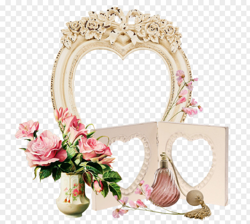 Interior Design Flower Picture Frame PNG