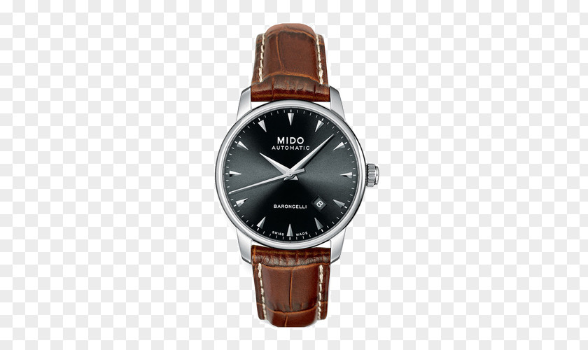 Mido Baroncelli Watches Le Locle Automatic Watch Analog PNG
