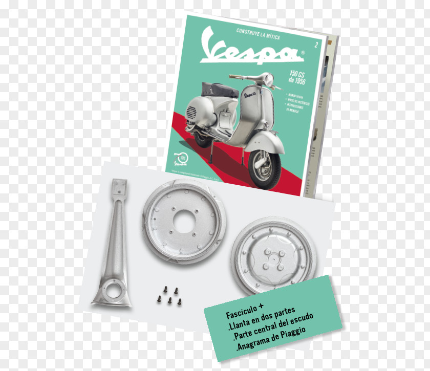 Vespa Gs By Valerio Boni Product Hardcover Book PNG