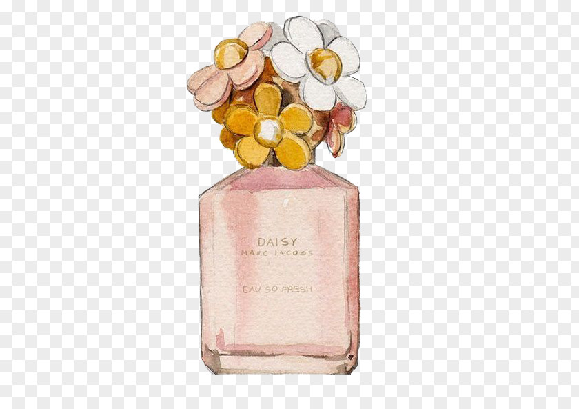 Watercolor Perfume Chanel Painting Fashion Designer PNG