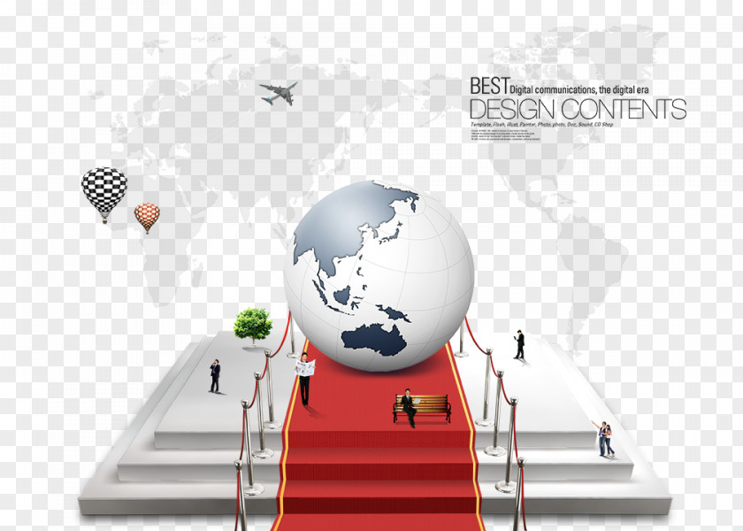 Earth Stairs Carpet E-commerce Icon PNG