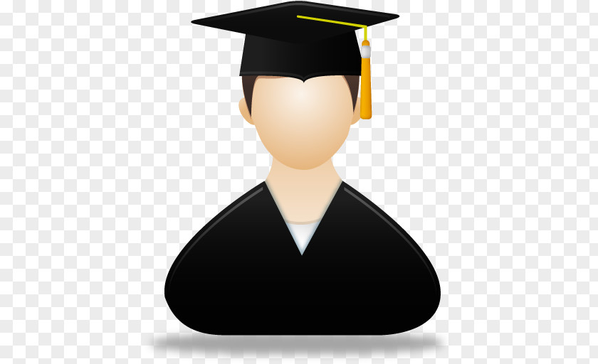Graduate Male Icon East Tennessee State University Student Design PNG