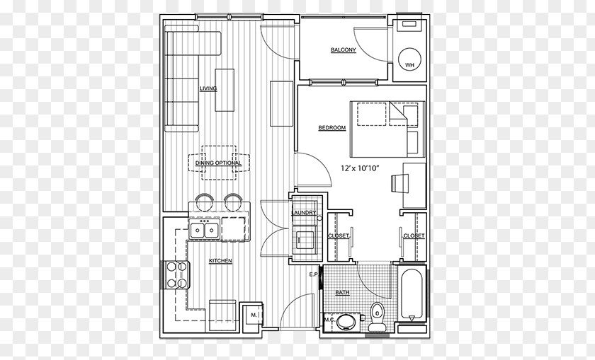 House Floor Plan The Pavilion At North Grounds Apartments Bedroom X PNG