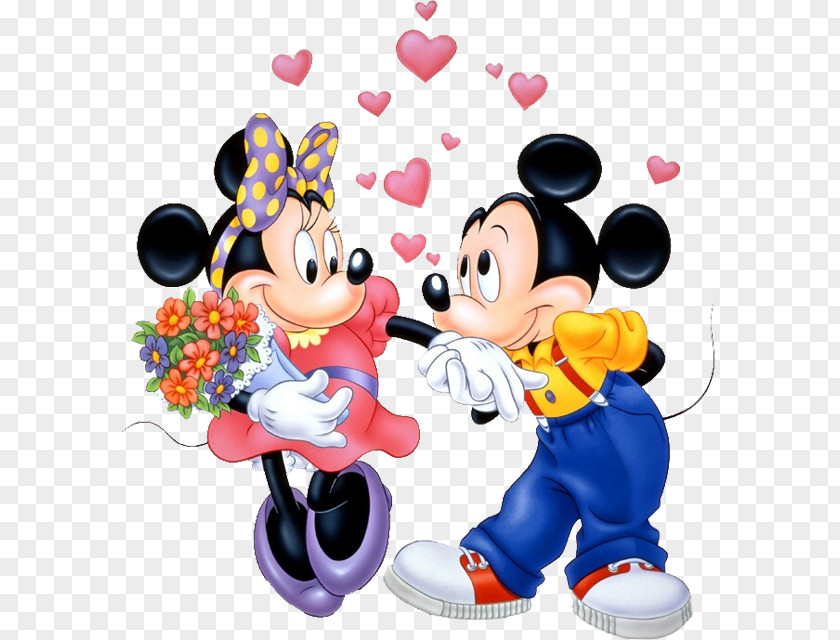 Mickey Mouse Little Cartoon Minnie Daisy Duck Donald The Walt Disney Company PNG