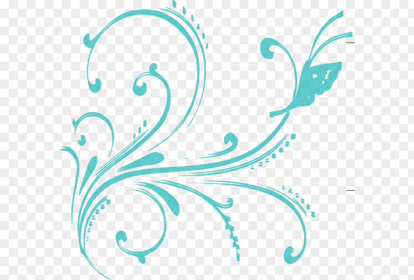 Teal Turquoise Graphic Background PNG