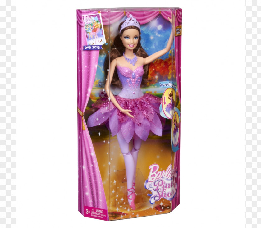 Barbie In The Pink Doll Shoe Mattel PNG