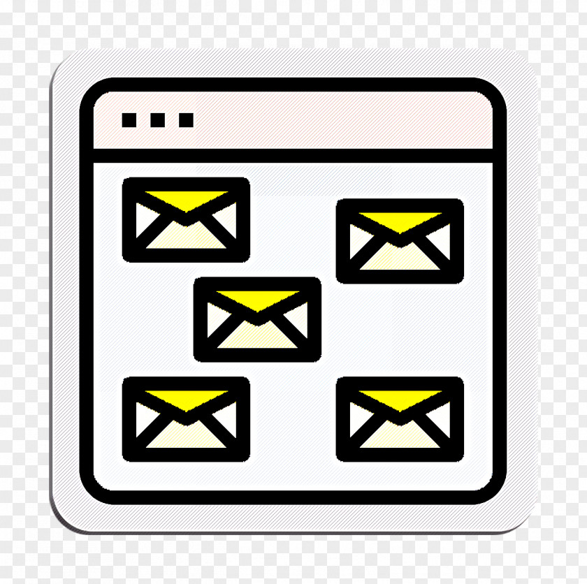 Contact And Message Icon Email Seo Web PNG