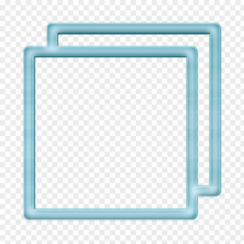 Rectangle Aqua Clipboard Icon Clone Copy PNG