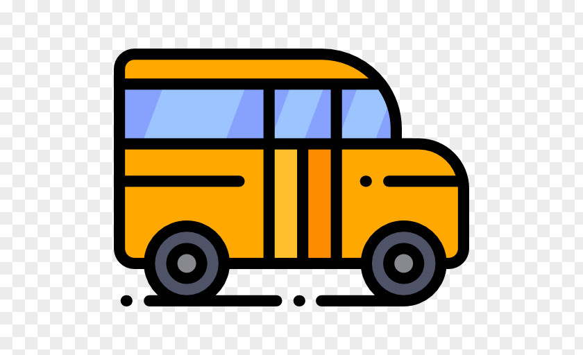 School Bus Car Transport Vehicle PNG