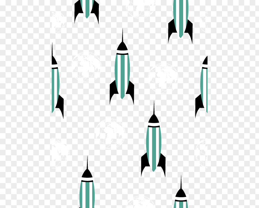 Small Green Rocket Background Vector Clip Art PNG