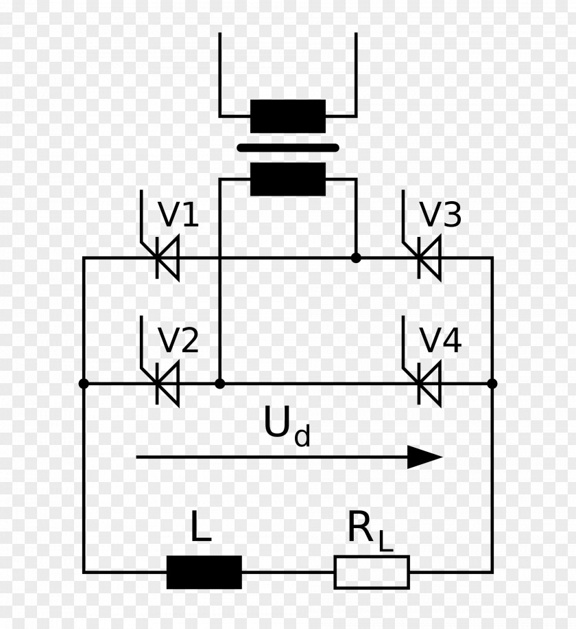 B2C Electrical Network Rectifier Bridge Circuit B2C-Gleichrichter Power Converters PNG