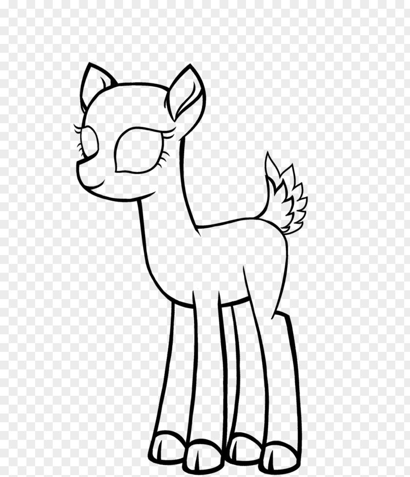 Large Deer Head Pony DeviantArt Drawing Clip Art PNG