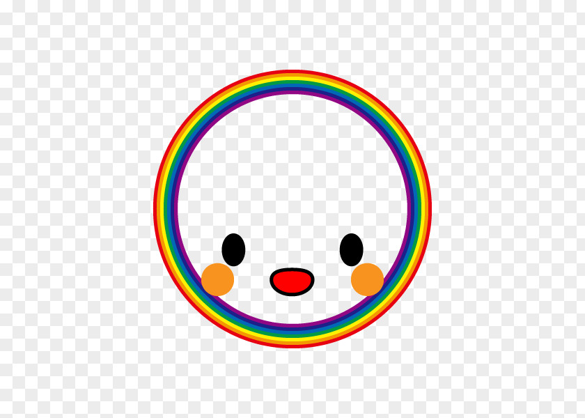 Rainbow Circle Monochrome Painting Black And White Character Clip Art PNG