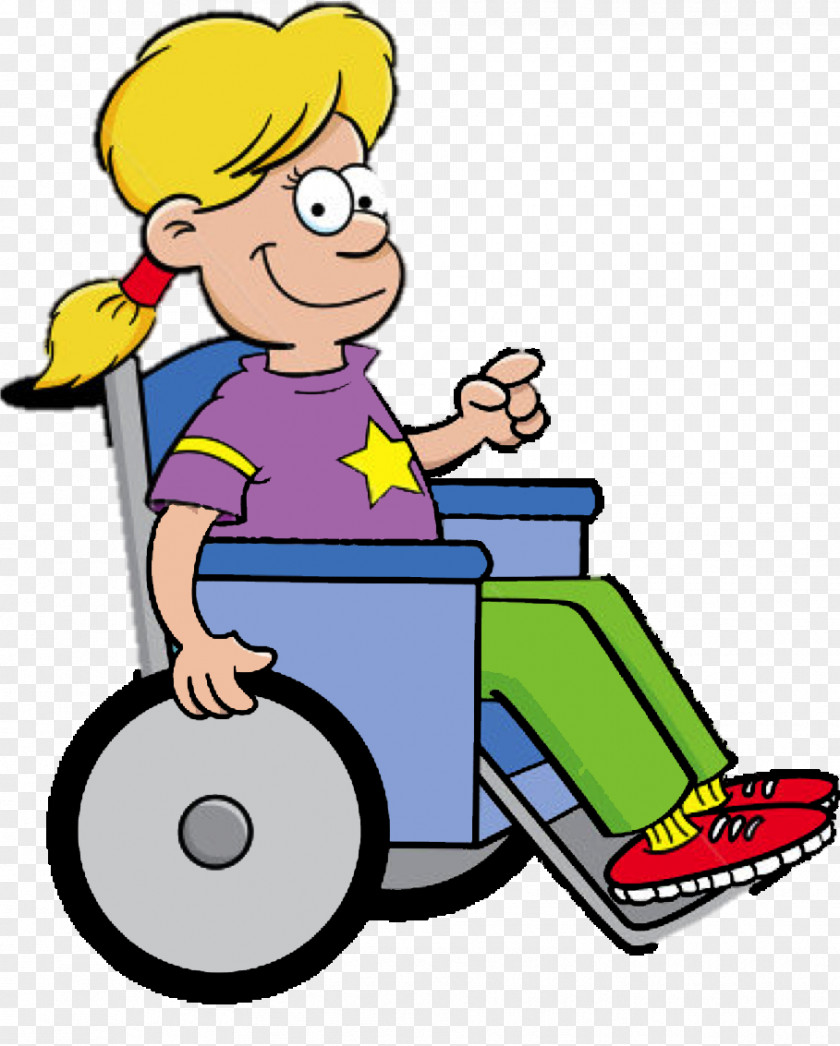 Wheelchair Cartoon Clip Art PNG