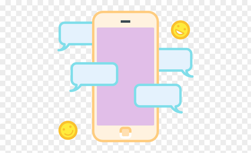 Chat Mobile Phones Online Clip Art PNG