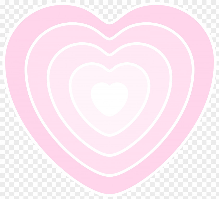 Heart Pink Line Pattern PNG