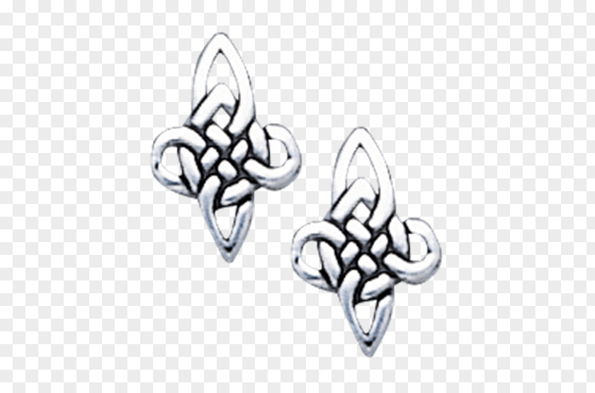 Jewellery Earring Body Silver Celtic Knot PNG